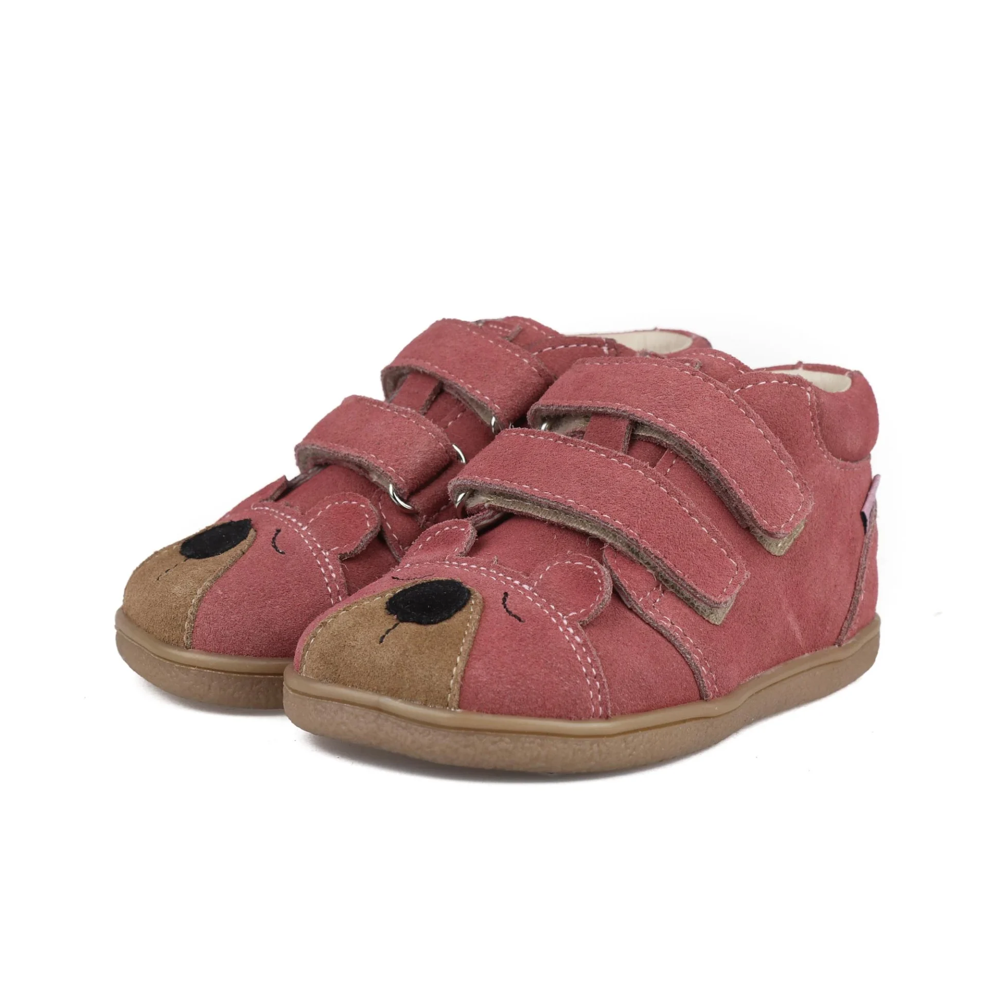 Różowe trzewiki barefoot misie